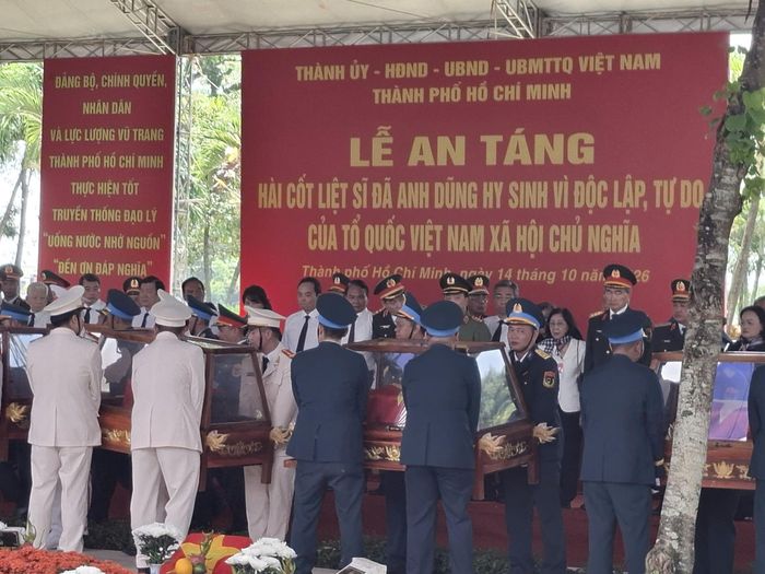 Lễ viếng, truy điệu và an táng là hoạt động tri ân sâu sắc đối với các Anh hùng liệt sĩ, đồng thời góp phần lan tỏa đạo lý "Uống nước nhớ nguồn", giáo dục truyền thống yêu nước và trách nhiệm của các thế hệ hôm nay đối với những người đã hy sinh vì Tổ quốc.