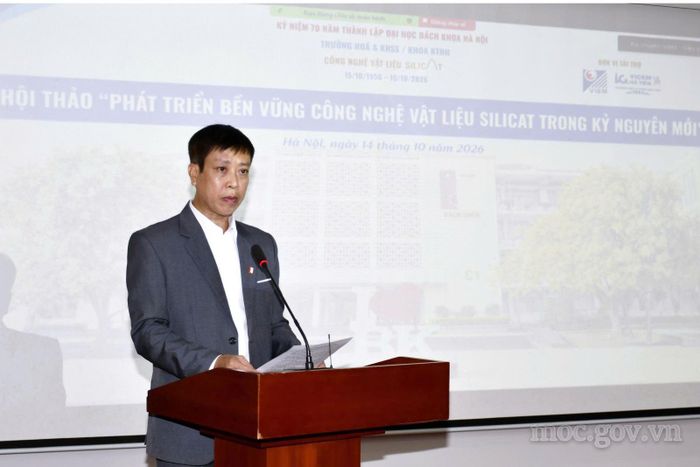 TS Nguyễn Thành Đông, Trưởng nhóm chuyên môn Công nghệ vật liệu silicat, Khoa Kỹ thuật Hóa học, Trường Hóa và Khoa học sự sống, Đại học Bách khoa Hà Nội.