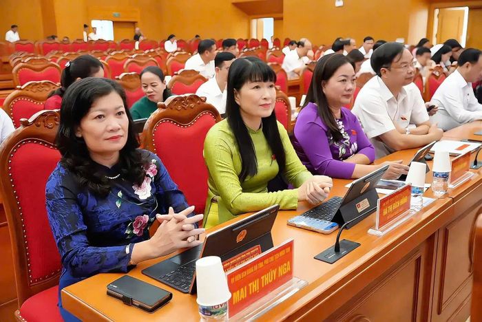Các đại biểu tham dự kỳ họp