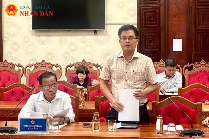 Viện trưởng Viện kiểm sát nhân dân tỉnh Đắk Lắk Phạm Trung Thuận cho ý kiến góp ý dự thảo Bộ luật Tố tụng hình sự (sửa đổi)