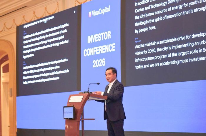 Ông Nguyễn Văn Được - Chủ tịch UBND TP.HCM phát biểu tại sự kiện.