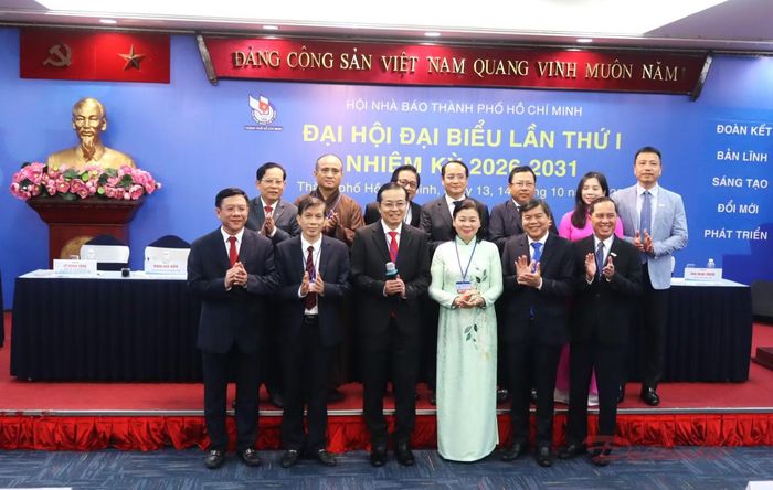  Ban Chấp hành Hội Nhà báo TP Hồ Chí Minh khóa I, nhiệm kỳ 2026-2031 ra mắt. 