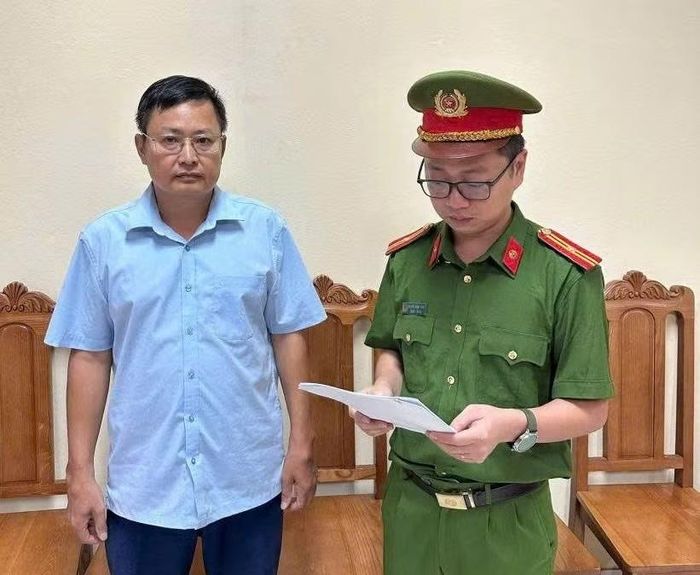 Bị can Hoàng Mạnh Dũng.