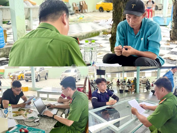 Cơ quan Công an làm việc với người làm thuê tại công ty của Chọn.