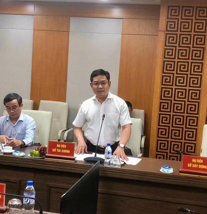 Đại diện Sở Tài chính tỉnh Quảng Ngãi phát biểu tại Hội nghị. Ảnh: KTNN khu vực III