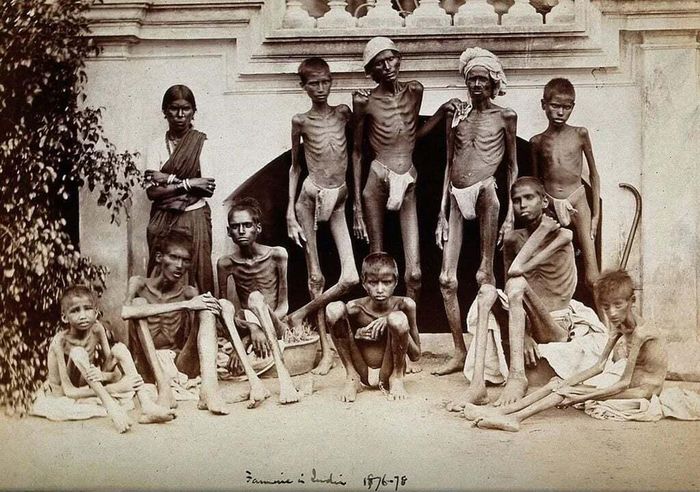 Nạn đói năm 1876-1878 ở Ấn Độ trầm trọng hơn do hạn hán gây ra bởi El Nino rất mạnh. (Ảnh: Meteored)