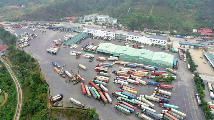 Khu kinh tế cửa khẩu Đồng Đăng - Lạng Sơn được định hướng phát triển thành trung tâm dịch vụ cửa khẩu, logistics quốc gia và quốc tế. (Ảnh: Minh Hữu)