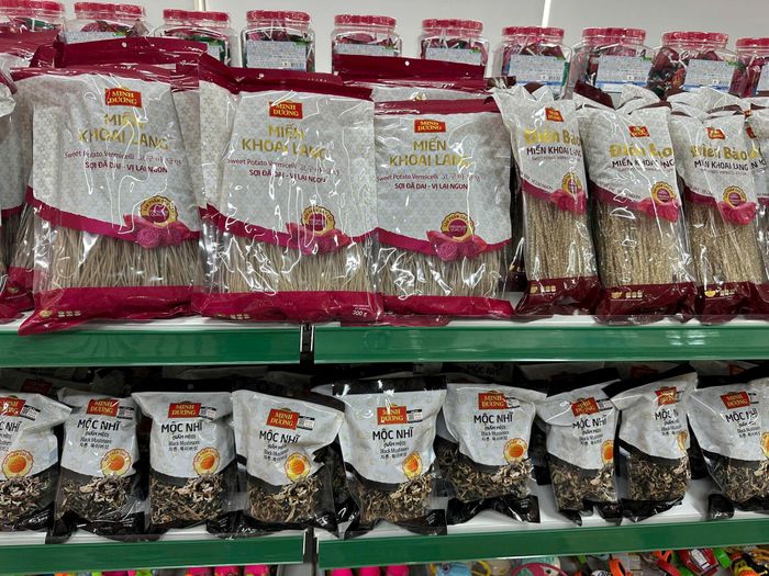 Sản phẩm miến của xã Dương Hòa. Ảnh: Thanh Hiền