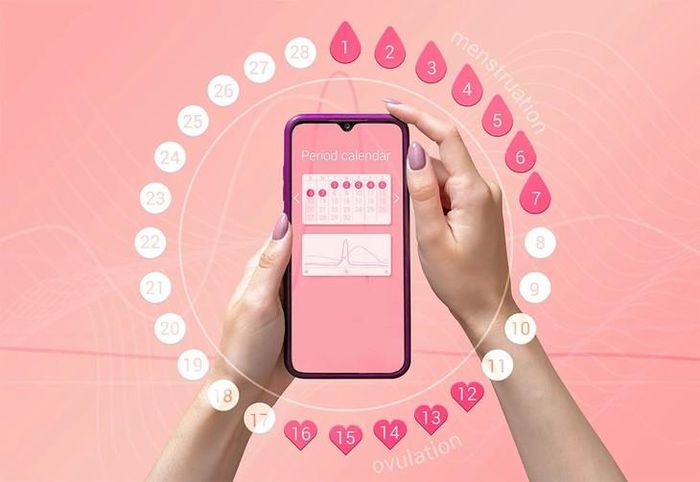 Chị em nên chủ động theo dõi chu kỳ kinh nguyệt để điều chỉnh chế độ ăn uống, tập luyện phù hợp. Ảnh minh họa AI.