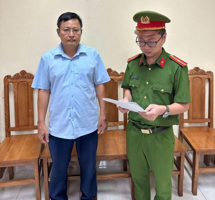 Hoàng Mạnh Dũng bị khởi tố. Ảnh: Công an tỉnh Phú Thọ.
