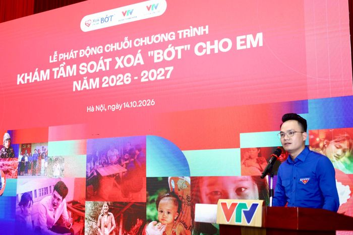 Anh Nguyễn Hoài Đảm mong muốn chương trình Xóa 'Bớt' Cho Em được lan tỏa rộng rãi, kết nối thêm nhiều nguồn lực xã hội để trẻ em có hoàn cảnh khó khăn, dù ở đô thị, nông thôn hay miền núi, đều có cơ hội được thăm khám và điều trị, tự tin hòa nhập cuộc sống. (Ảnh Hà Thương)