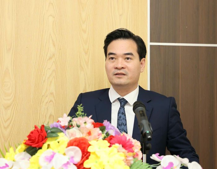 TS.Dược sĩ Chu Quốc Thịnh, Cục trưởng Cục An toàn thực phẩm phát biểu. Ảnh: Trần Minh