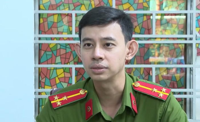  Thượng úy Bùi Thanh Liêm, điều tra viên Đội 6, Phòng Cảnh sát hình sự Công an TP Hồ Chí Minh 