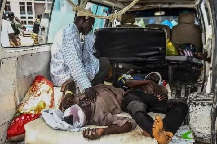 Nạn nhân sau loạt vụ đánh bom tại Gwoza, Nigeria, tháng 6/2024. (Ảnh: Reuters)