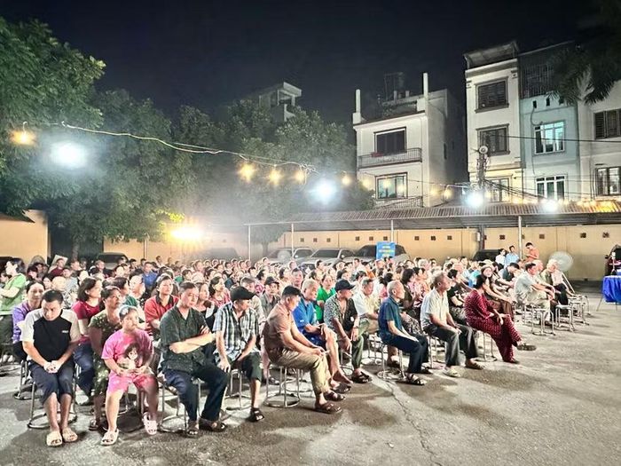 Hội nghị thu hút đông đảo người dân trên địa bàn thôn Yên Ngưu