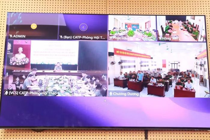 Các đơn vị tiến hành thảo luận trực tuyến
