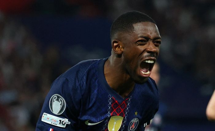  Dembele là ngòi nổ mà Man City phải dè chừng. 