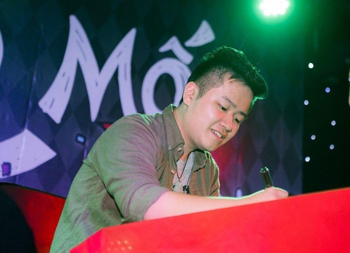  Tác giả Đặng Quang Dũng. Ảnh: Nguyễn Hưng.