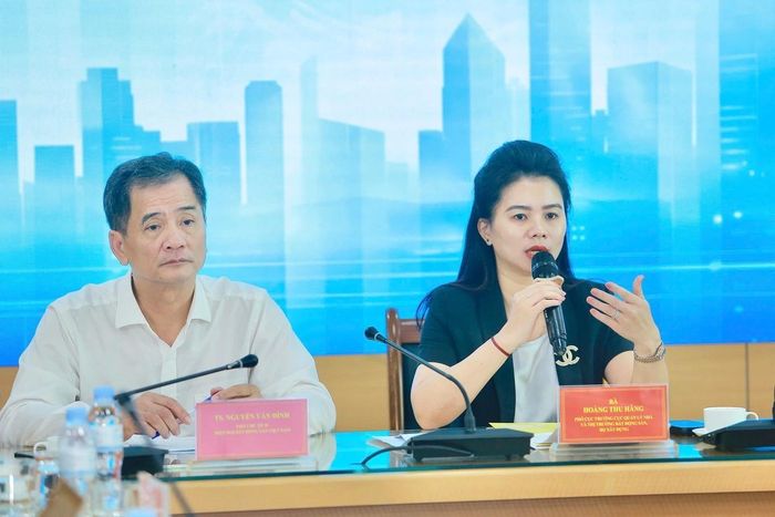  Bà Hoàng Thu Hằng khuyến nghị người mua nhà để ở không nên chờ giá chạm đáy quá lâu. Ảnh: BTC. 