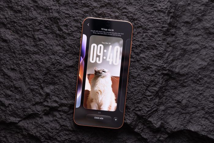 Giao diện giống iOS, nhưng được tùy biến sâu trên OriginOS.
