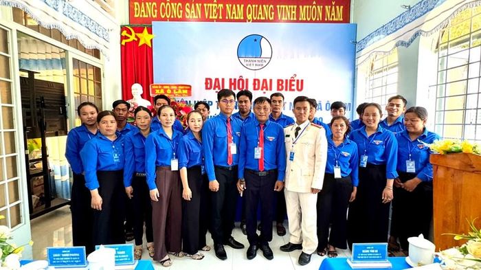 Đại hội hội liên hiệp thanh niên Việt Nam xã Ô Lâm nhiệm kỳ 2026 – 2031