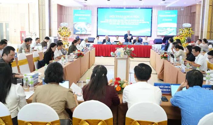 Quang cảnh hội thảo. Ảnh: Tá Chuyên