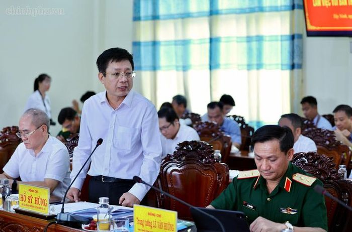 Chủ tịch Liên đoàn Thương mại và Công nghiệp Việt Nam (VCCI) Hồ Sỹ Hùng phát biểu - Ảnh: chinhphu.vn/Phương Nguyên