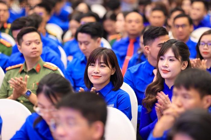Các đại biểu thanh niên tham dự cuộc đối thoại - Ảnh: chinhphu.vn/Nhật Bắc