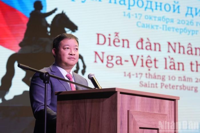 Ông Nguyễn Ngọc Hùng, Phó Chủ tịch Liên hiệp các tổ chức hữu nghị Việt Nam. (Ảnh: THANH THỂ)