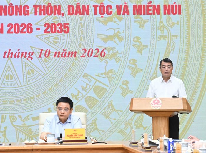 Thủ tướng Lê Minh Hưng chủ trì Hội nghị triển khai thực hiện Chương trình mục tiêu quốc gia phát triển văn hóa-xã hội, nông thôn, dân tộc và miền núi giai đoạn 2026-2035.