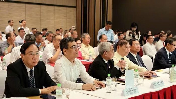 Các đại biểu tham dự hội thảo. (Ảnh: QUANG THỌ)