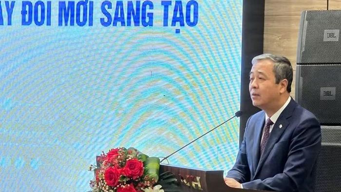 Phó trưởng Ban Tuyên giáo Trung ương Ngô Đông Hải phát biểu kết luận hội thảo. (Ảnh:QUANG THỌ)