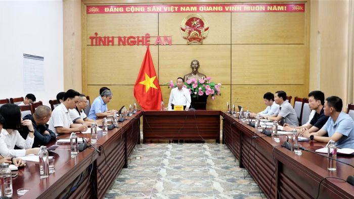 Quang cảnh cuộc họp. (Ảnh: PQ)