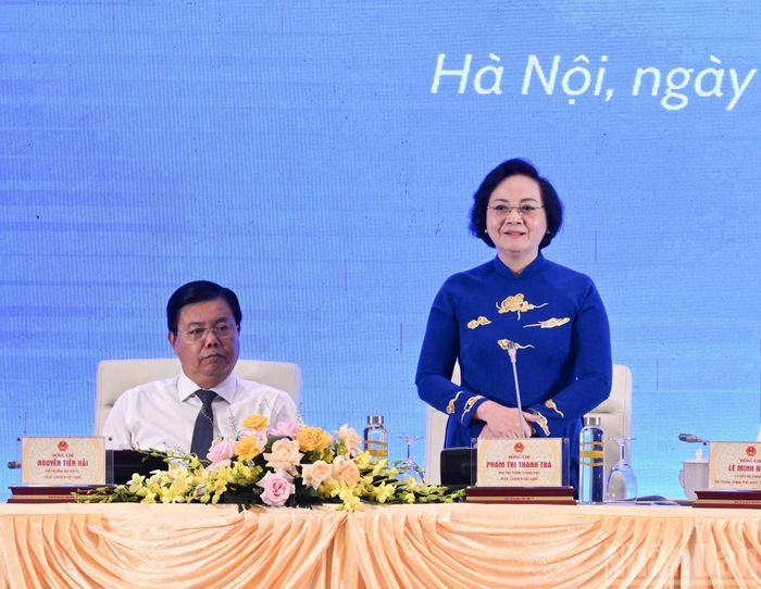 Phó Thủ tướng Phạm Thị Thanh Trà phát biểu.