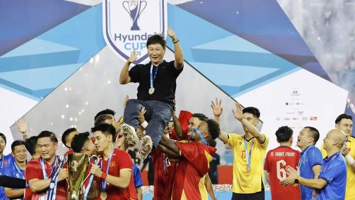 Đội tuyển bóng đá nam Việt Nam hai lần vô địch ASEAN Cup. (Ảnh: VFF)
