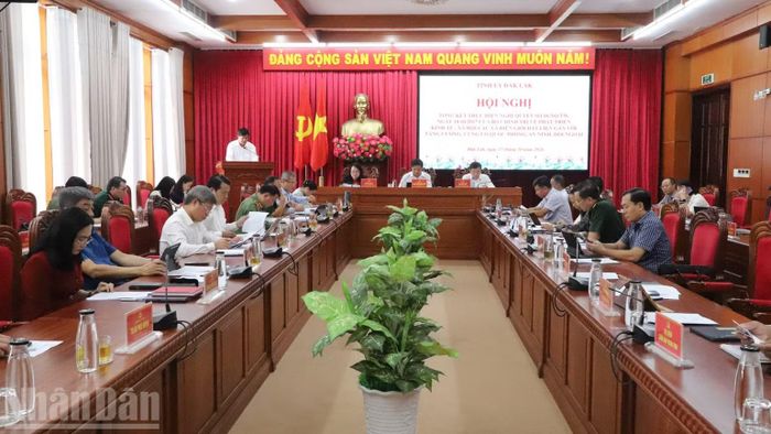 Quang cảnh hội nghị. (Ảnh: CÔNG LÝ)