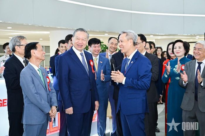 Tổng Bí thư, Chủ tịch nước Tô Lâm tại Đại học Bách khoa Hà Nội.