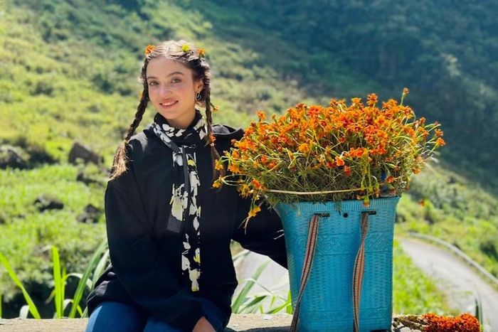 Valerie Darling thích khám phá ẩm thực, văn hóa và những điểm đến mới tại Việt Nam. Ảnh: Nhân vật cung cấp