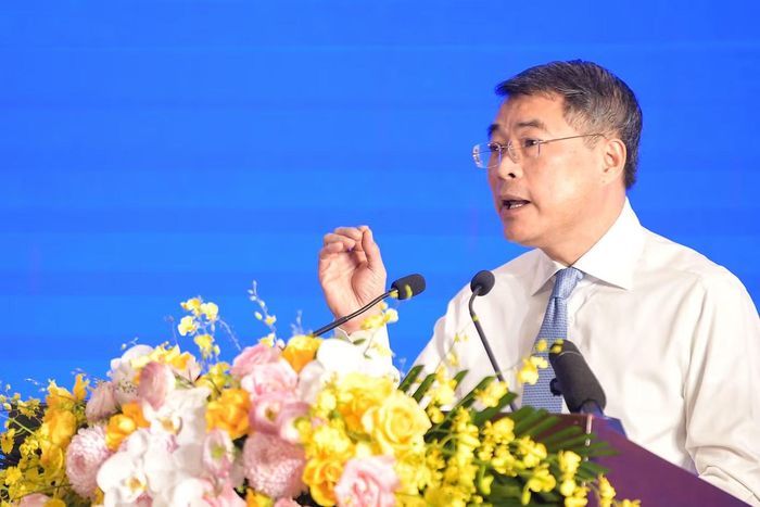 Thủ tướng Lê Minh Hưng phát biểu kết luận tại Hội nghị.