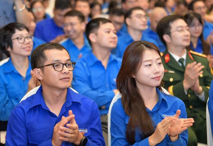 Các đại biểu thanh niên tham dự Hội nghị.