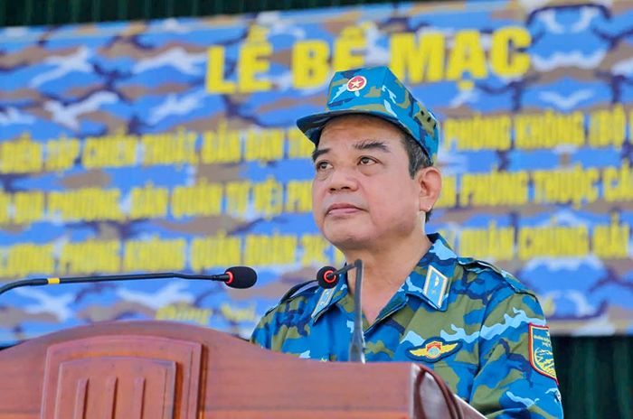  Thiếu tướng Nguyễn Xuân Thủy phát biểu bế mạc 