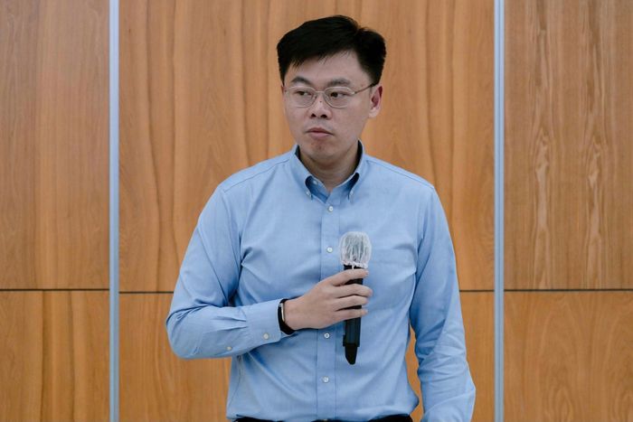 Phó chủ tịch UBND TPHCM Trương Minh Huy Vũ, phát biểu tại buổi làm việc