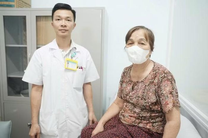 Người bệnh hồi phục sau phẫu thuật - Ảnh BVCC