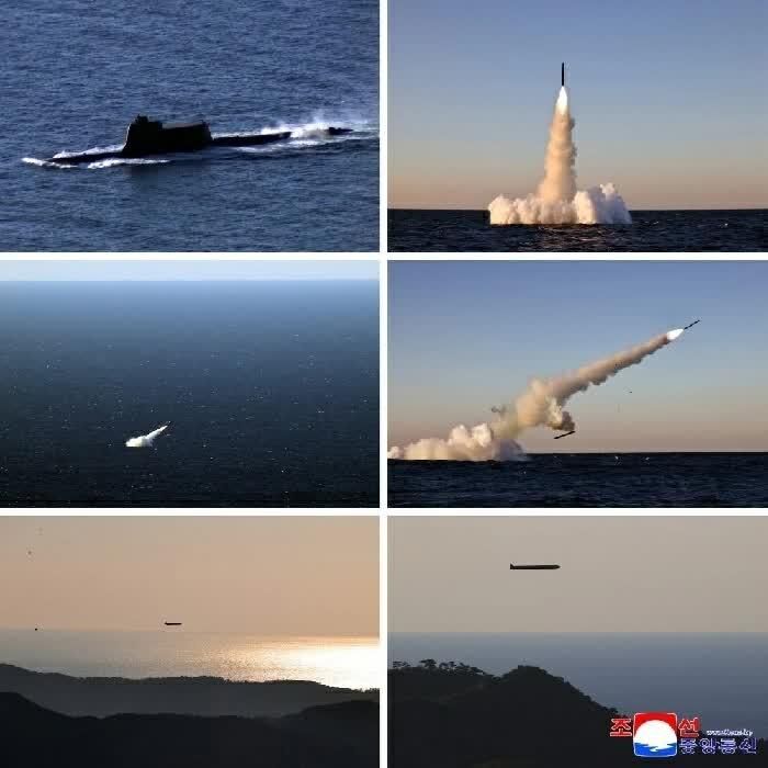 Hình ảnh về vụ phóng thử tên lửa của Triều Tiên ngày 14/10. (Nguồn: KCNA)