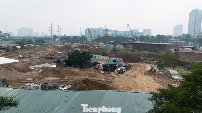 Theo Công ty TNHH đường BT Chu Văn An, lũy kế giá trị xây lắp của riêng hạng mục nút giao đến nay đạt hơn 143,7 tỷ đồng (tương đương gần 40% khối lượng).