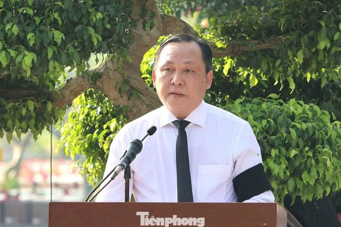  Đọc điếu văn tại buổi lễ, ông Lê Công Lý - Phó Chủ tịch Thường trực UBND TP. Cần Thơ, bày tỏ lòng tri ân sâu sắc của Đảng bộ, chính quyền và nhân dân thành phố đối với các Anh hùng liệt sĩ đã anh dũng chiến đấu, hy sinh﻿ vì sự nghiệp giải phóng dân tộc. Trong những năm qua, Ban Chỉ đạo 515 TP. Cần Thơ đã tích cực phối hợp cùng các ngành chức năng thực hiện công tác tìm kiếm, đưa hài cốt các liệt sĩ về an táng tại các nghĩa trang liệt sĩ. 