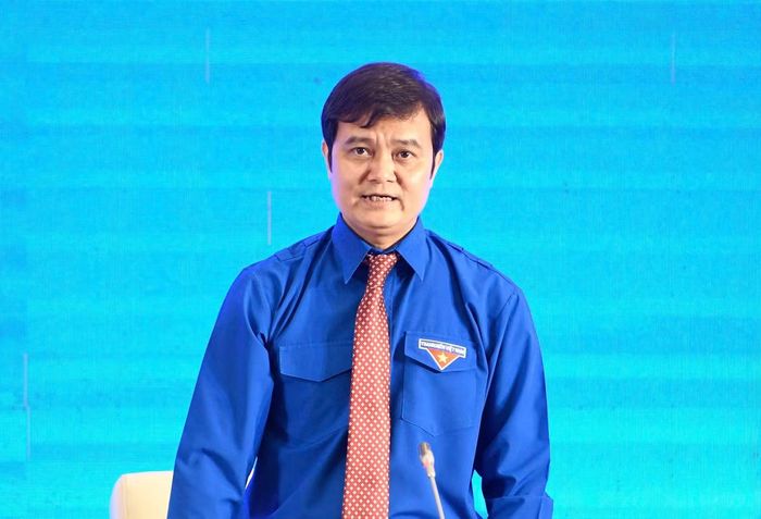 Anh Bùi Quang Huy - Ủy viên T.Ư Đảng, Bí thư thứ nhất T.Ư Đoàn trả lời câu hỏi của thanh niên tại chương trình Thủ tướng đối thoại với thanh niên năm 2026.
