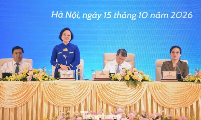 Phó Thủ tướng Phạm Thị Thanh Trà trao đổi về những cơ hội lớn của tuổi trẻ Việt Nam.