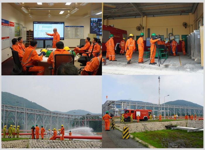 Công tác ghi hình, truyền dẫn hình ảnh tại hiện trường được chuẩn bị kỹ lưỡng, bảo đảm hiệu quả của cuộc diễn tập.