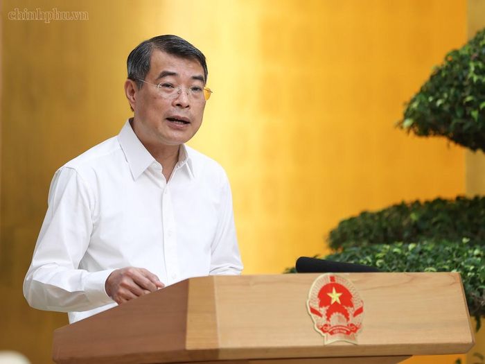 Thủ tướng Lê Minh Hưng phát biểu. Ảnh: Chính phủ